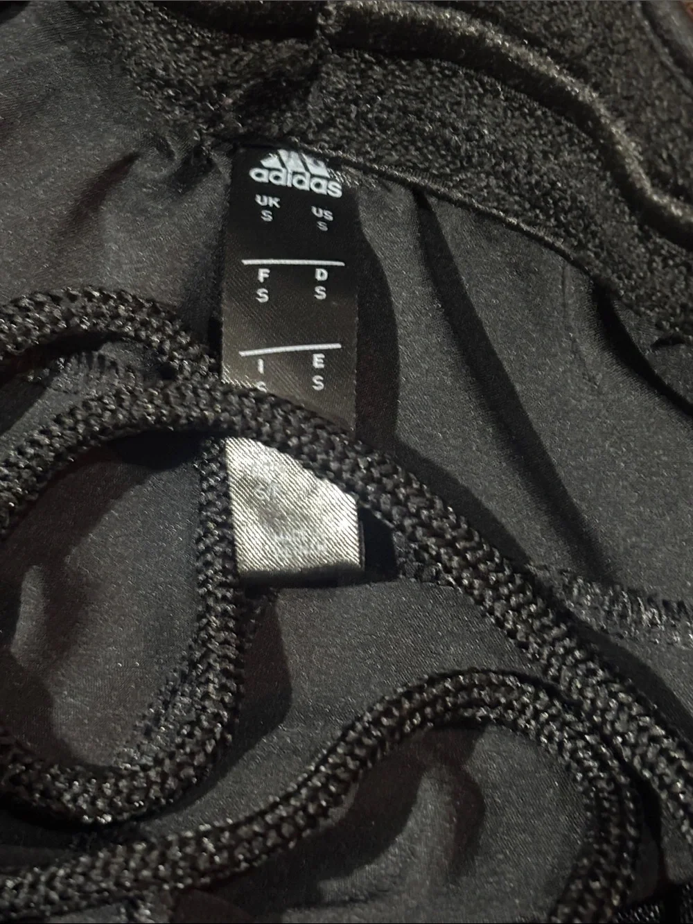 Adidas long athletic shorts mesh panel breathable elastic waist basketball small